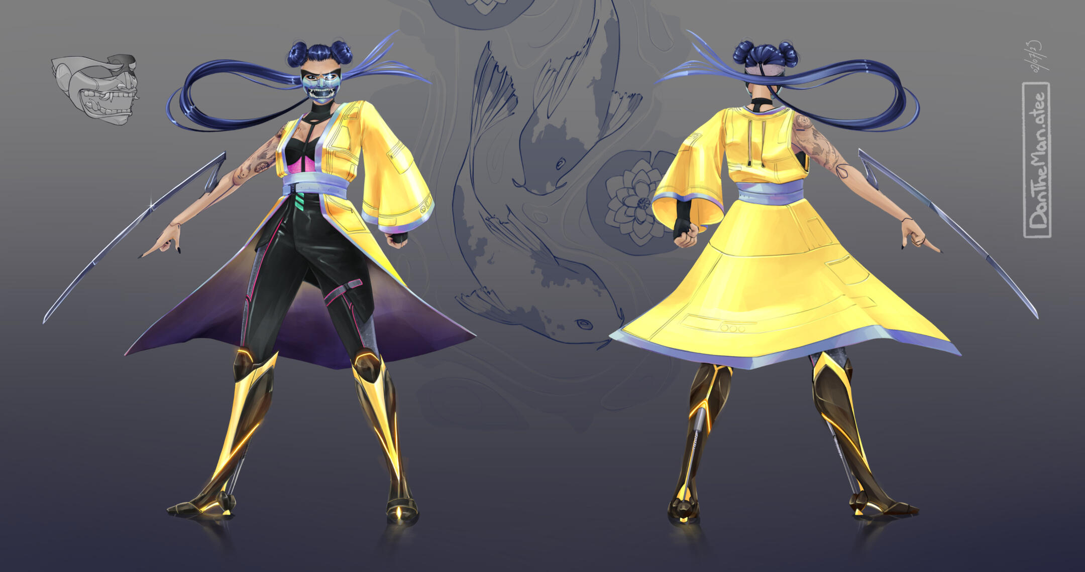 Cyberpunk character design