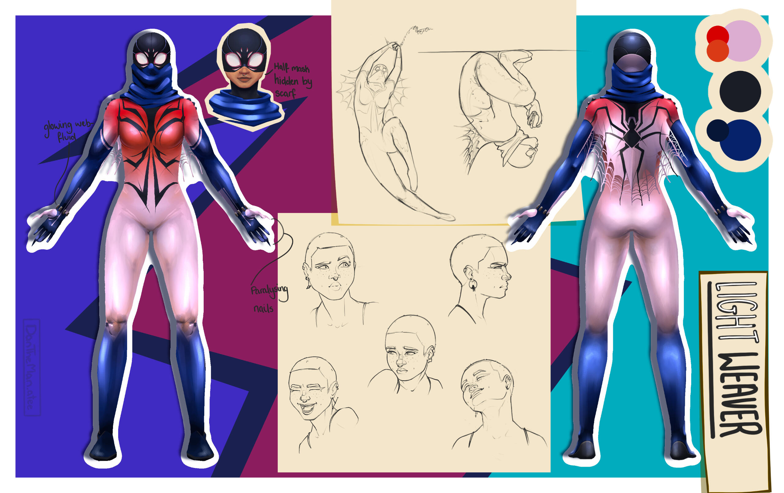 Personal Spidersona concept